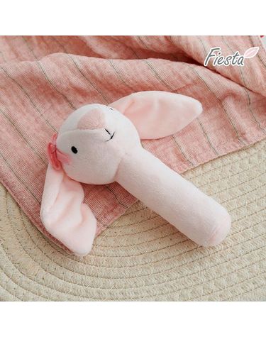 [보리보리] 피에스타 영유아 삑삑이 딸랑이 토끼