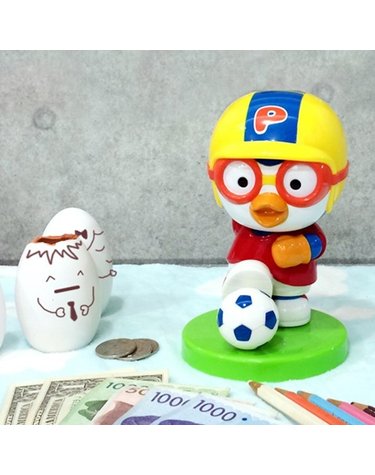 [보리보리] 축구하는 뽀로로저금통
