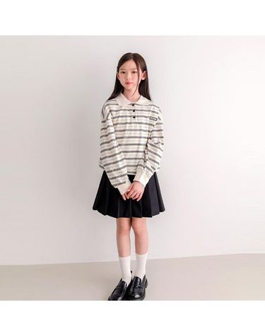 [보리보리]  러브팝플리츠스커트
