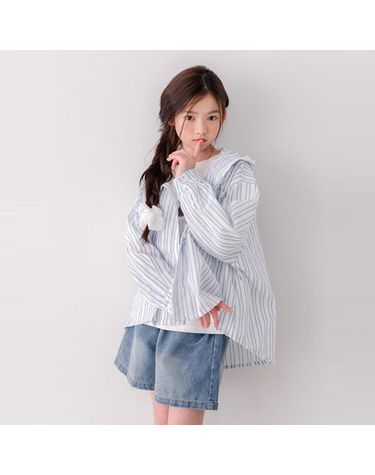[보리보리]  레이스후드점퍼