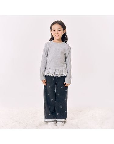 [보리보리] 프릴 골지 티셔츠  RGLA26W1P