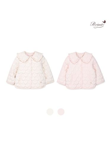 [보리보리] 빅카라 하트 경량점퍼P2545J070
