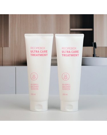 레시피박스 [보리보리]  울트라케어 키즈 트리트먼트 200ml 1+1 어린이 유아 린스