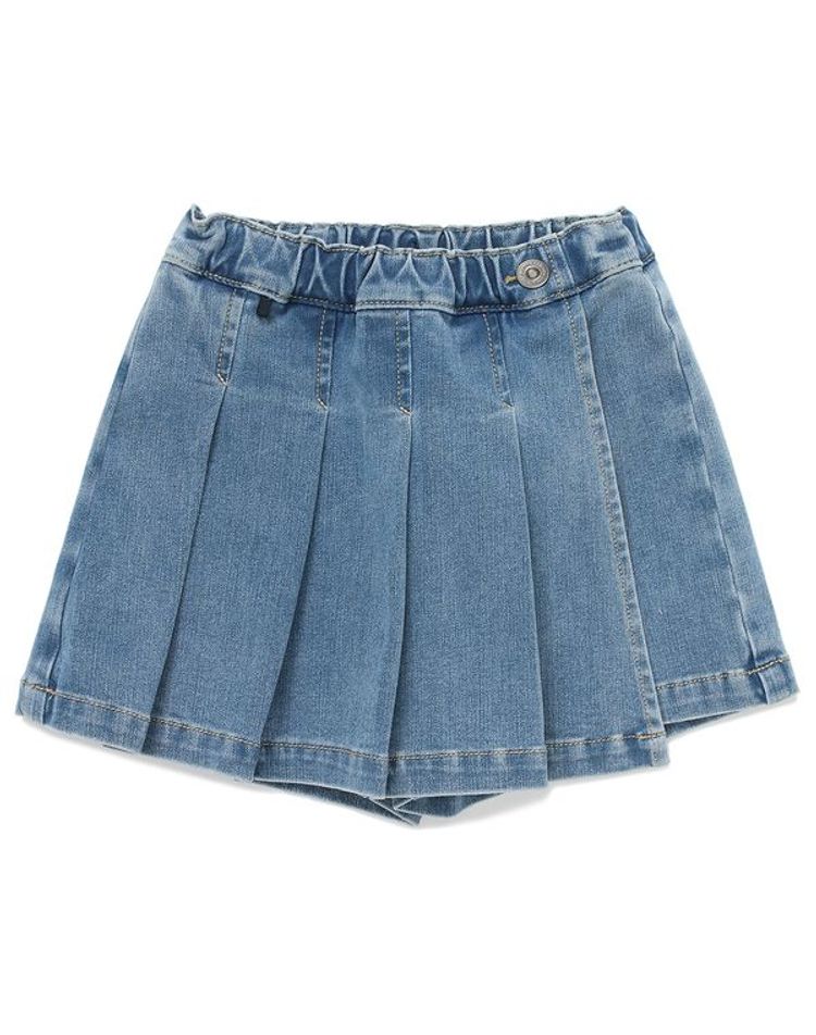 [보리보리] 플리츠 데님 치마바지 85A19-431-72