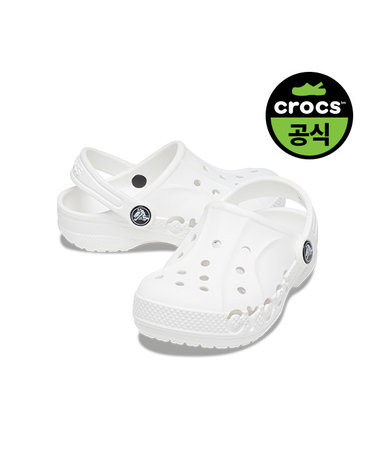 [보리보리] 크록스공식 유아 BAYA CLOG T WT 24SKCL207012