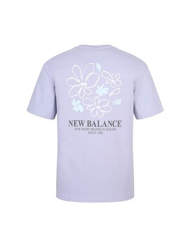 [보리보리] 뉴발란스 UNI 플라워 세미오버반팔티 NBNEGCO204-76