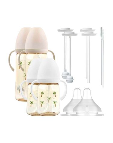 [보리보리]  PPSU 에잇벤트 3초 자기주도 빨대젖병 170ml 270ml 풀세트 트윈팩