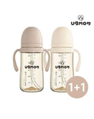 [보리보리]  PPSU 역류방지 유아 빨대컵 280ml 1+1