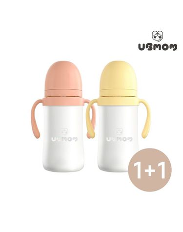 [보리보리]  스테인리스 유아 빨대컵 220ml 1+1