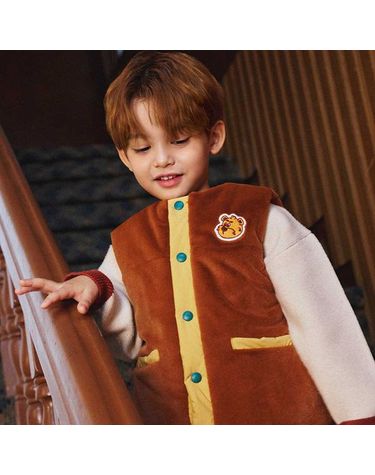 [보리보리]  마이테디 리버시블 플리스 베스트