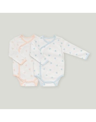 [보리보리] 아기곰 양면 배냇슈트2color