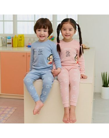 [보리보리] 폴프랭크 빼꼼 30수 후라이스실내복2color