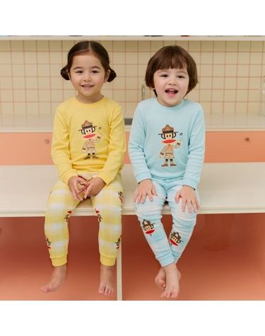 [보리보리] 폴프랭크 캠프 30수 후라이스실내복3color