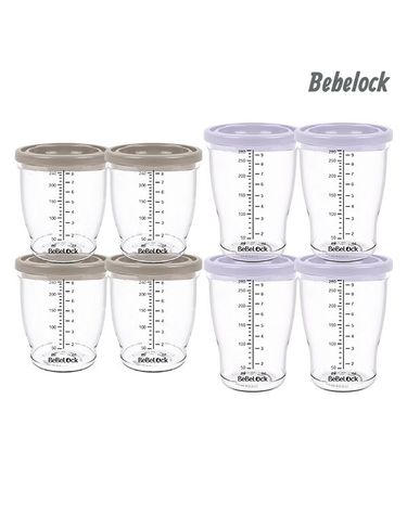[보리보리] 아이와 밀폐 이유식용기 240ml4P+280ml4P