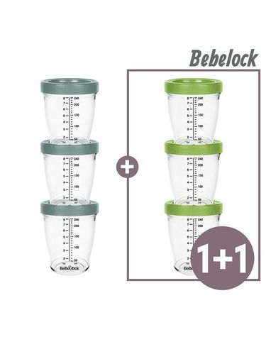 [보리보리] 포네르 트라이탄 이유식 용기 240ml 3P+3P