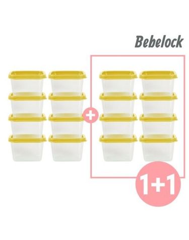 [보리보리] 엘파 큐브 이유식용기 120ml 8P+8P