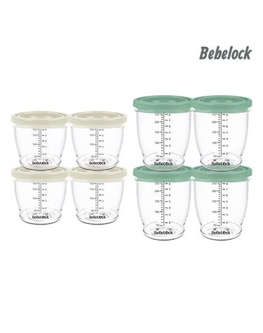 [보리보리] 아이와 밀폐 이유식용기 180ml4P+240ml4P