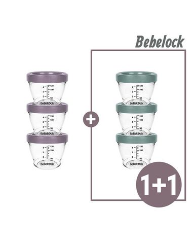 [보리보리] 포네르 트라이탄 이유식 용기 130ml 3P+3P