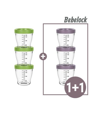 [보리보리] 포네르 트라이탄 이유식 용기 180ml 3P+3P