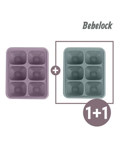 [보리보리] 포네르 플래티넘 실리콘큐브냉동보관용기 1P+1P