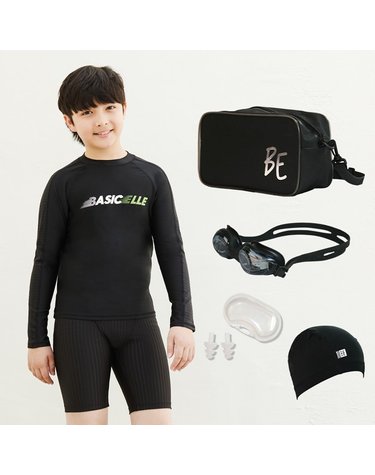 [보리보리]  남아동 실내수영복 생존수영복 5종세트 BEC-X701K