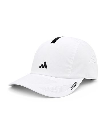[보리보리]  러닝 X 아디제로 라이트웨이트 클라이마쿨 볼캡 모자 화이트 KD6975
