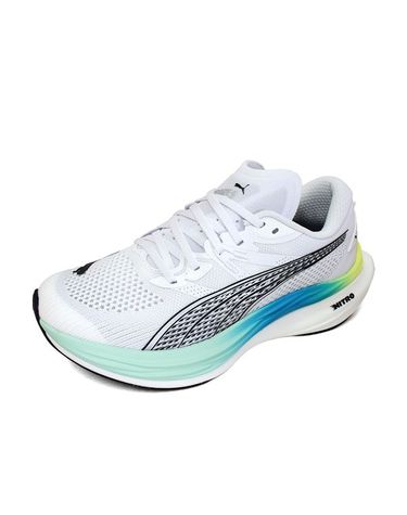 [보리보리] 푸마 PUMA 디비에이트 나이트로3 와이드 슈퍼트레이너 카본화 레이싱화 런닝화 조깅화 마라톤화 화이트민트 378449-07
