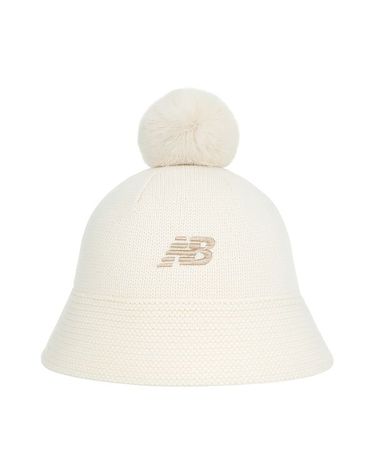 [보리보리] NB 뉴발란스 키즈 프리미엄 돔햇 아동 니트 키즈 겨울 모자 블랙 NK8BDF306G-19