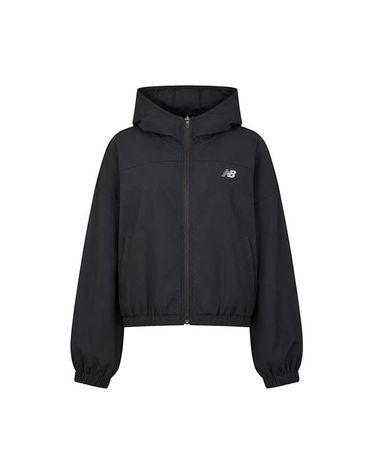 [보리보리] NB 뉴발란스 스포츠 우븐 여성 바람막이 자켓 점퍼 블랙 WJ6129DF-BK