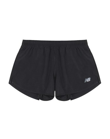 [보리보리] NB 뉴발란스 스포츠 에센셜 러닝 반바지 블랙 WS41226-BK