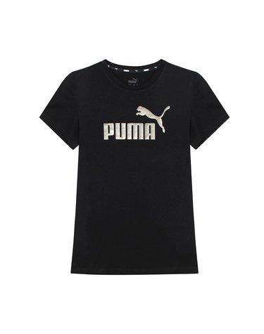 [보리보리] 푸마 PUMA 에센셜플러스 로고 G 여아 주니어 반팔티 블랙 846953-56