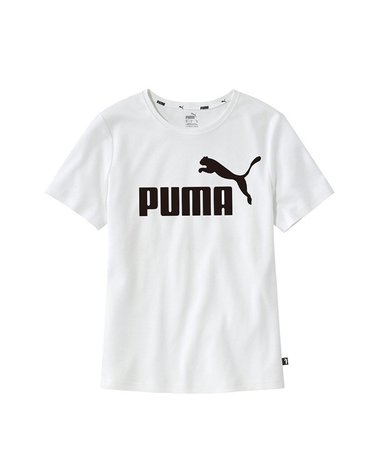[보리보리] 푸마 PUMA 에센셜 로고 G 여아 주니어 반팔티 화이트 587029-02