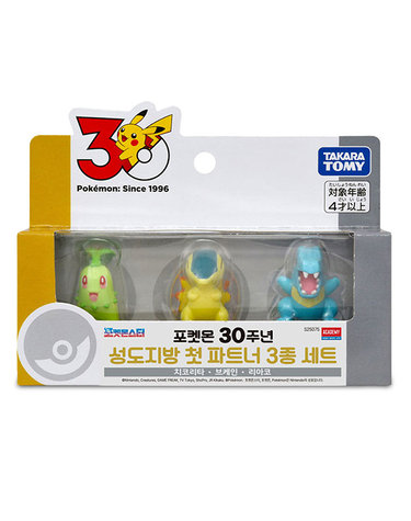 [보리보리] 아카데미 포켓몬스터 몬콜레 성도지방 스타팅 3종세트