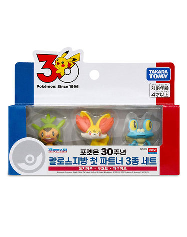 [보리보리] 아카데미 포켓몬스터 몬콜레 칼로스지방 스타팅 3종세트