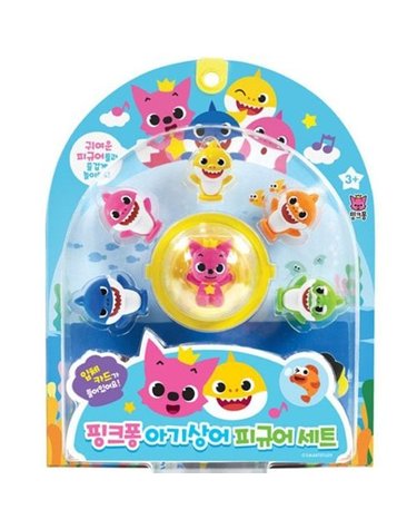 [보리보리] 알라딘 핑크퐁 아기상어 피규어세트