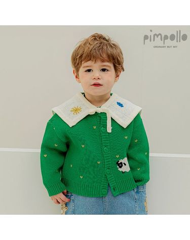[보리보리] 피노니트가디건케이프SET
