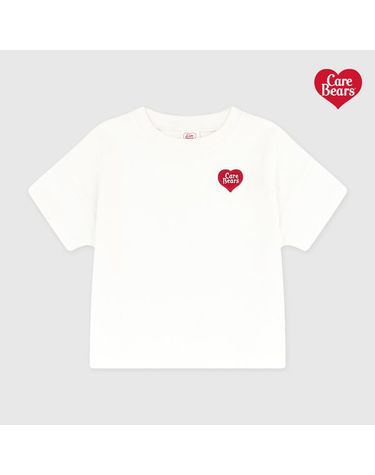 [보리보리] 하트즈 크롭 여아 티셔츠