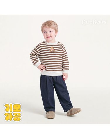 [보리보리] 스트라이프포인트왕기모상하복