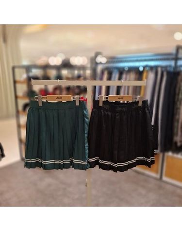 [보리보리]   KR1SKF017 이밴드 플리츠 스커트