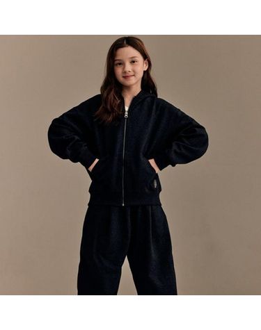 [보리보리]   KP4TZU098 루즈핏 후드쭈리 ZIPUP CG