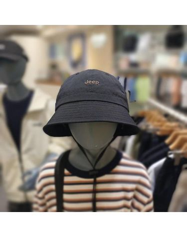 [보리보리]   KQ0GCU951 지프 마운틴로고 나일론 버킷햇
