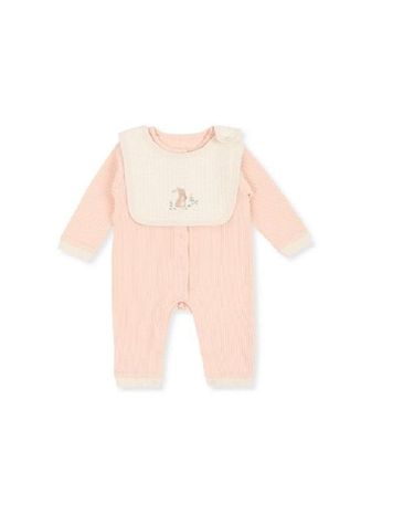 [보리보리]   MJFPQE011 유아 꼬뜨니긴소우주복턱받이세트