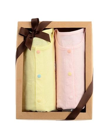[보리보리]   MJSL7B0211 24년 핑크옐로더기 유아칠부내의2종