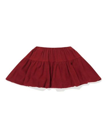 [보리보리]   BZ62SK02RD 레드 벌룬 스커트