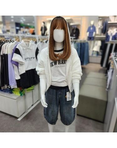 [보리보리] 유올 sh06 걸즈 골지 후드 집업 ULJM25F51