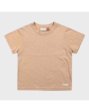 [보리보리/비치스앤크림]비치스 텐더 반팔 티셔츠-베이지Beaches Tender Half-Sleeve T-shirt, Beige