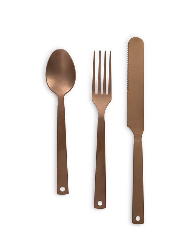 베어본즈 플랫웨어 세트 - Matte Copper 착용컷