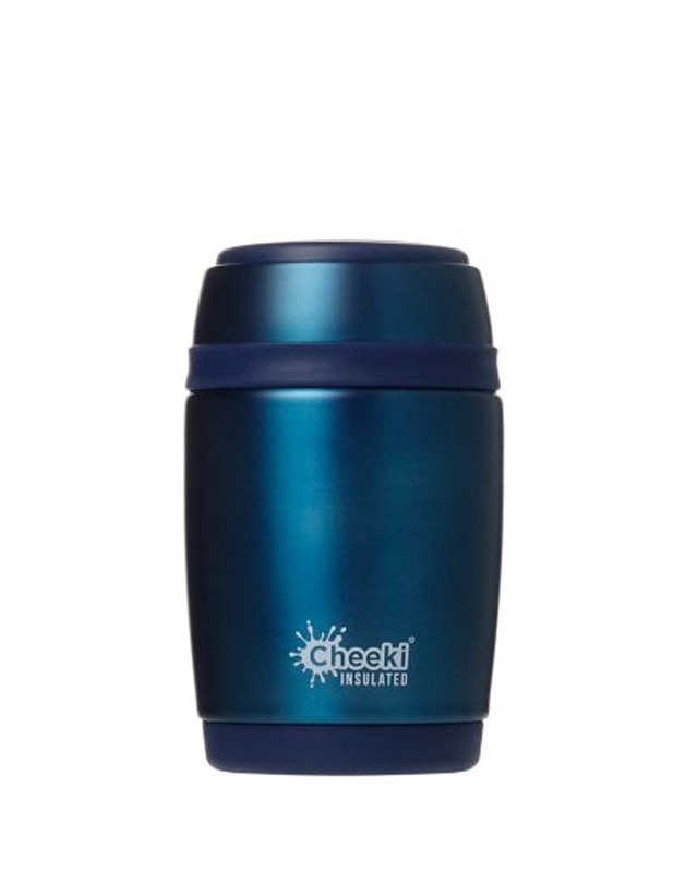 치키 푸드 캐니스터 480ml 블루 착용컷