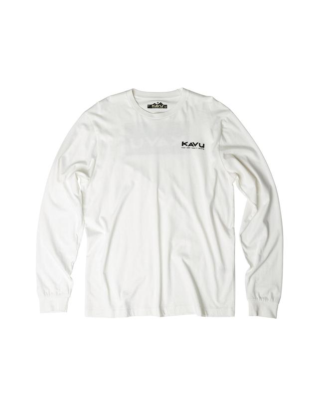 카부 LS 에치 아트 - Off White 착용컷