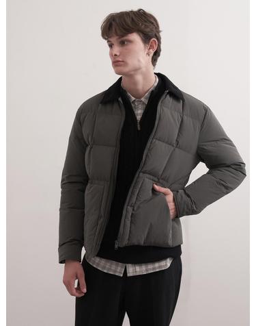 더레이블 코듀로이 에리 다운 점퍼 MUOCL5W9401 45